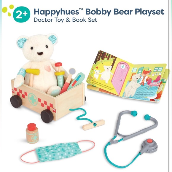 Brand New No Box Bobby Bear Toy Doctor Kit - Picture 2 of 4